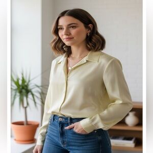 Oliver Perry Silk Blouse